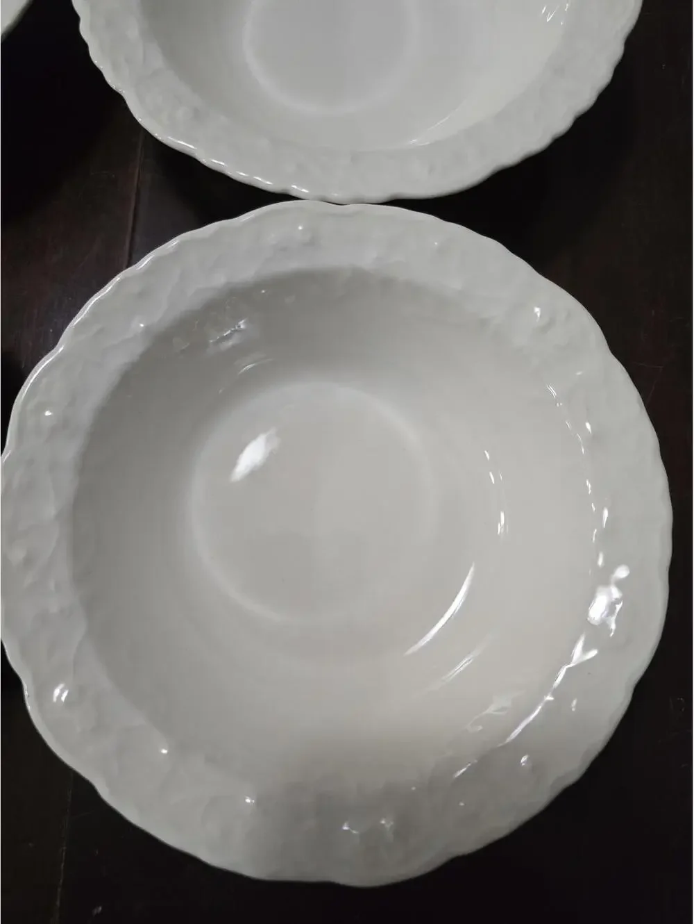 1940s Vintage Pope Gosser China Rose Point China 6 3/4